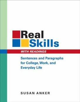 Paperback Real Skills with Readings: Sentences and Paragraphs for College, Work, and Everyday Life Book