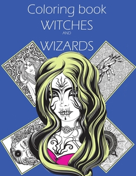 Paperback Coloring Book Witches And Wizards Book