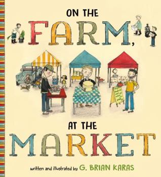 Hardcover On the Farm, at the Market Book