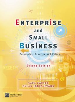 Paperback Enterprise & Small Business: Principles, Practice & Policy Book