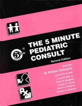 Hardcover The 5-Minute Pediatric Consult Book