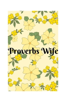Paperback Proverbs Wife: A Monthly PLANNER Book