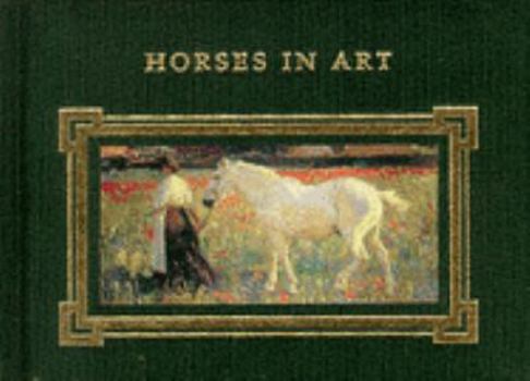 Hardcover Miniatures-Horses In Art Book