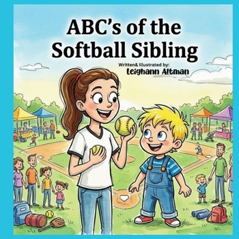 Paperback ABC's of the Softball Sibling Book