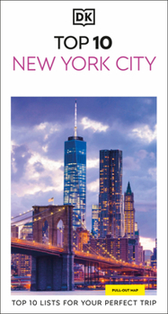 Paperback DK Top 10 New York City: Top 10 Lists for Your Perfect Trip, Plus an All-Weather Folded Map Book