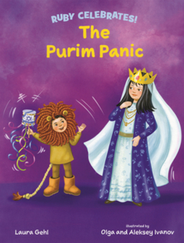 Library Binding Purim Panic Book