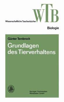 Paperback Grundlagen Des Tierverhaltens [German] Book