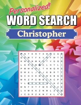Paperback Christopher Word Search: Large Print Word Find Puzzles Book