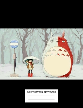 Composition Notebook: Spirited Away Ghibli Studio KaonashiNo Face Notebooks