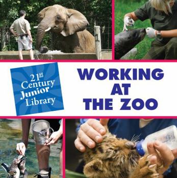 Library Binding Working at the Zoo Book