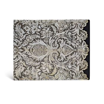 Diary Paperblanks Ivory Veil Lace Allure Guest Book Unlined 144 Pg 120 GSM Book