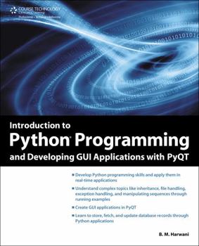 Paperback Introduction to Python Programming and Developing GUI Applications with Pyqt Book