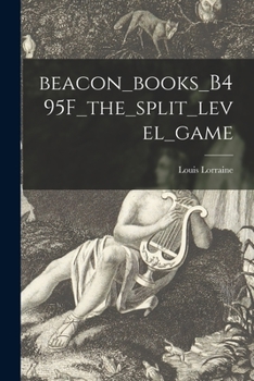 Paperback Beacon_books_B495F_the_split_level_game Book