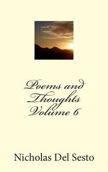 Paperback Poems and Thoughts Volume 6 Book