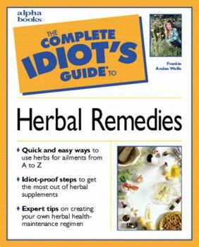 Paperback The Complete Idiot's Guide to Herbal Remedies: 6 Book