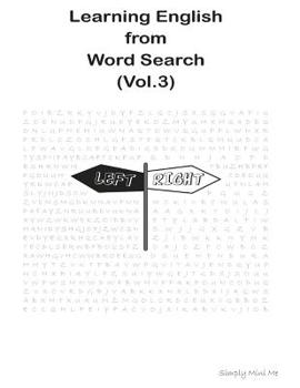 Paperback Learning English from Word Search (Vol.3) Book