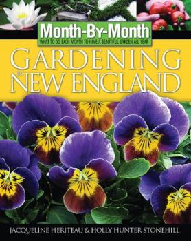 Paperback Month by Month Gardening in New England Book
