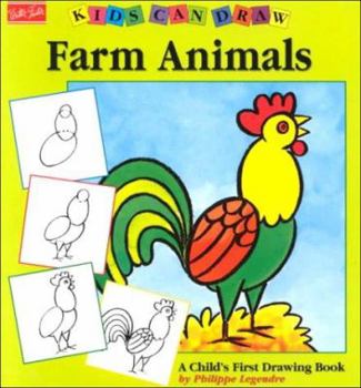 Paperback Kids Can Draw Farm Animals Book