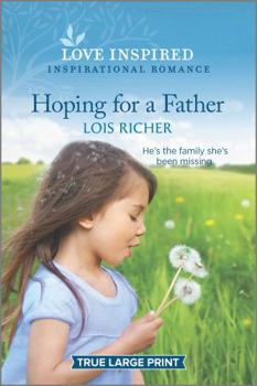 Paperback Hoping for a Father [Large Print] Book