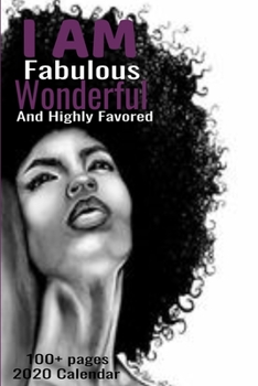 I Am Fabulous: Berry Color 2020 Calendar and Planner for Women