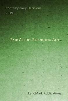 Paperback Fair Credit Reporting Act Book