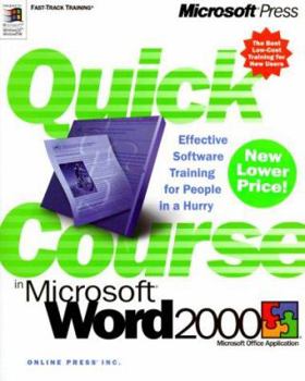 Paperback Quick Course in Microsoft Word 2000 Book