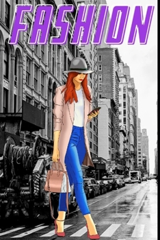 Paperback Fashion: Coloring Design Book