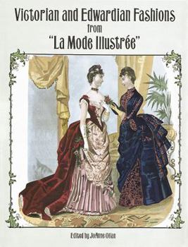 Paperback Victorian and Edwardian Fashions from La Mode Illustrée Book