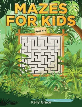 Paperback Mazes for Kids Activity Book Ages 4-8 Book