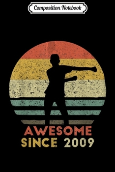 Composition Notebook: Vintage Floss Dance 9th Gift for 9 Year Old Birthday Journal/Notebook Blank Lined Ruled 6x9 100 Pages