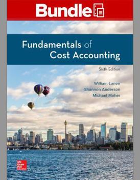 Product Bundle Gen Combo Fundamentals of Cost Accounting; Connect Access Card [With Access Code] Book