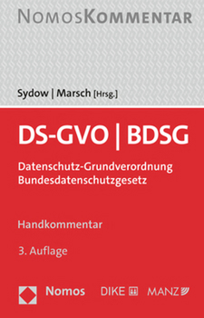 Hardcover Ds-Gvo - Bdsg: Datenschutz-Grundverordnung / Bundesdatenschutzgesetz [German] Book