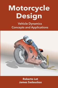 Paperback Motorcycle Design: Vehicle Dynamics Concepts and Applications Book