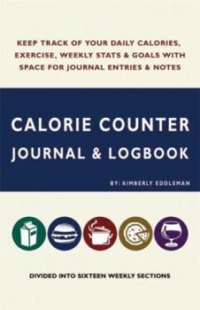 Paperback Calorie Counter Journal & Logbook Book