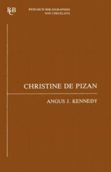 Paperback Christine de Pizan: A Bibliographical Guide Book
