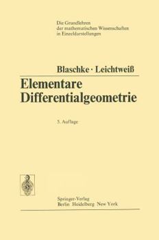 Paperback Elementare Differentialgeometrie [German] Book