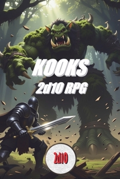 Paperback KOOKS 2d10 RPG Book