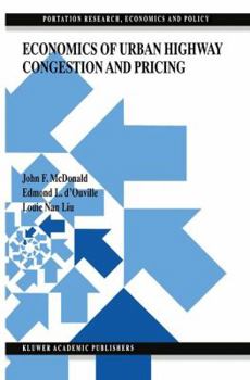 Hardcover Economics of Urban Highway Congestion and Pricing Book