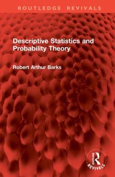 Hardcover Descriptive Statistics and Probability Theory Book