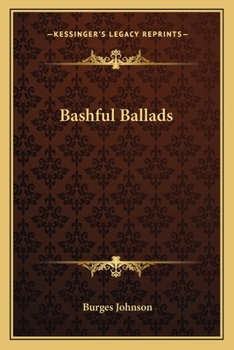 Paperback Bashful Ballads Book