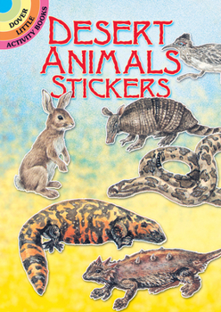 Paperback Desert Animals Stickers Book