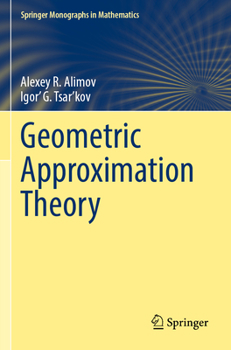 Paperback Geometric Approximation Theory Book
