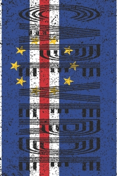 Cape Verde: Cape Verdean Blank Lined Travel Journal. Pretty Lined Notebook & Diary For Writing And Note Taking For Travelers.(120 Blank Lined Pages - 6x9 Inches)