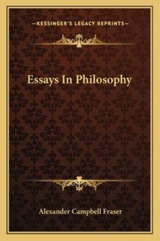 Paperback Essays In Philosophy Book