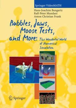 Hardcover Bubbles, Jaws, Moose Tests, and More:: The Wonderful World of Numerical Simulation Book