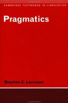 Hardcover Pragmatics (Cambridge Textbooks in Linguistics) Book