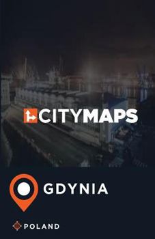 Paperback City Maps Gdynia Poland Book