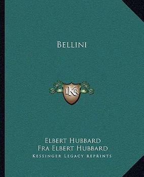 Paperback Bellini Book