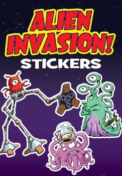 Paperback Alien Invasion! Stickers Book