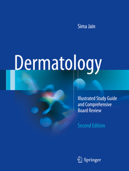 Paperback Dermatology: Illustrated Study Guide and Comprehensive Board Review Book